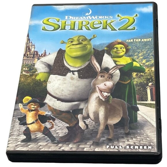 DVD "Shrek 2" Far Far Away Copyright 2000 DreamWorks runtime Rated PG READ - Picture 1 of 3